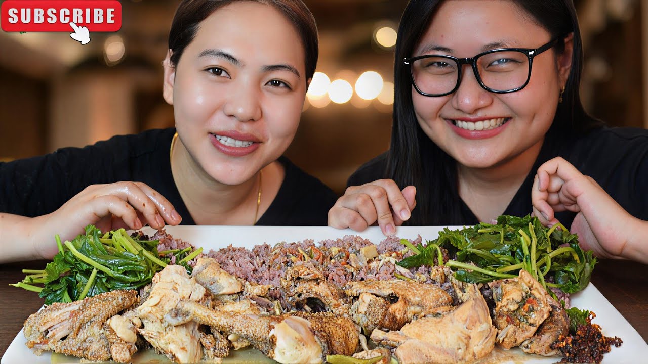 Free-Range Chicken with Perilla Seeds | Village style Cooking 