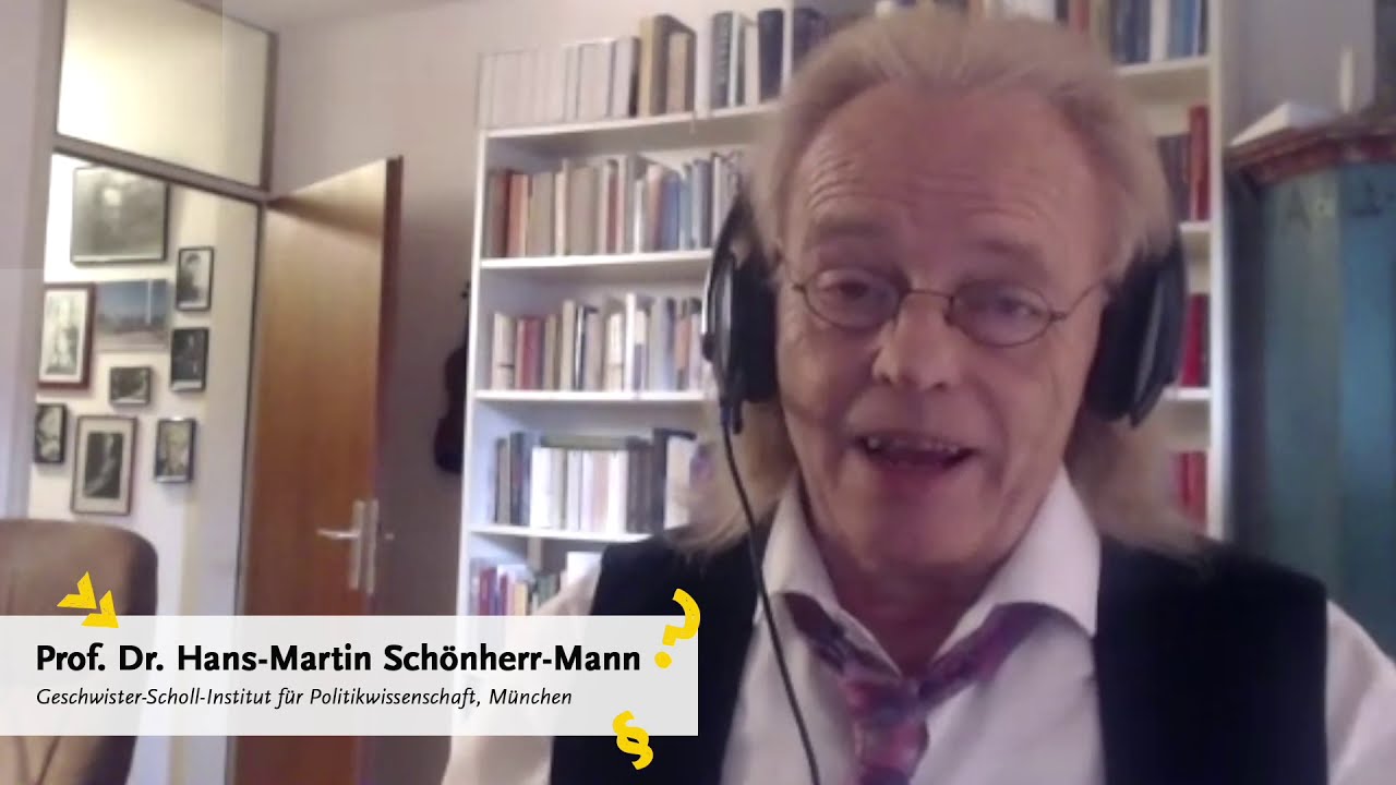 Ulmer Denkanstöße 2021: Prof. Dr. Hans-Martin Schönherr-Mann