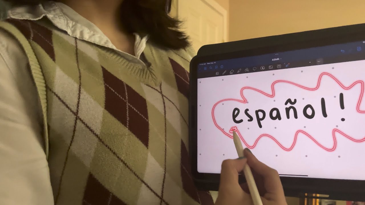 ASMR| Обучаю вас испанским фразам!