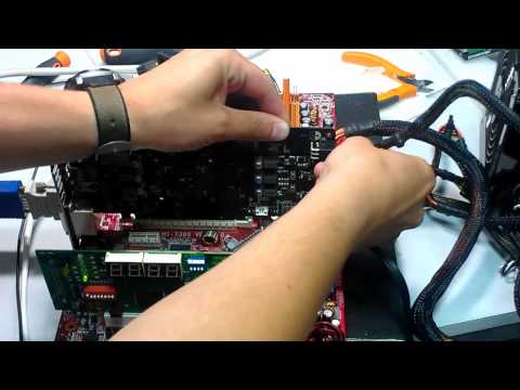 Ремонт видеокарты. Замена основного чипа!