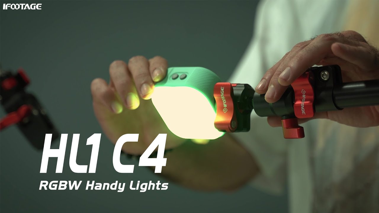 iFootage: HL1 C4 RGBW Handy Lights - You have control. - YouTube