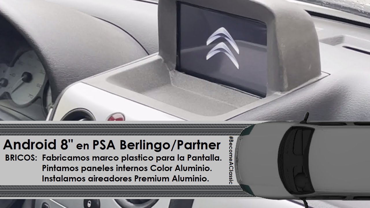 Pantalla Ordenador de Abordo Citroen Berlingo / Peugeot Partner Fase2 Ref  96564645XT - Pemikle.S.L Cunetauto