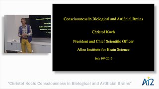 Christof Koch: Consciousness in Biological and Artificial Brains