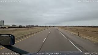 BigRigTravels LIVE | Hershey, NE to near Cheyenne, WY [I-80] (3/21/22 9:08 AM CDT)