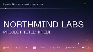 Agentic Commerce on Arc | Stage Pitch |  Kredi
