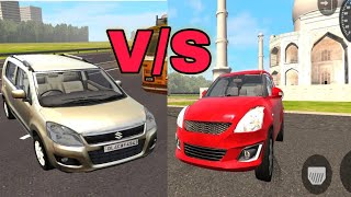 Indian Car Simulator 3D - Swift Dzire vs Wagonr Top Speed Test - Car Games Android Gameplay screenshot 4