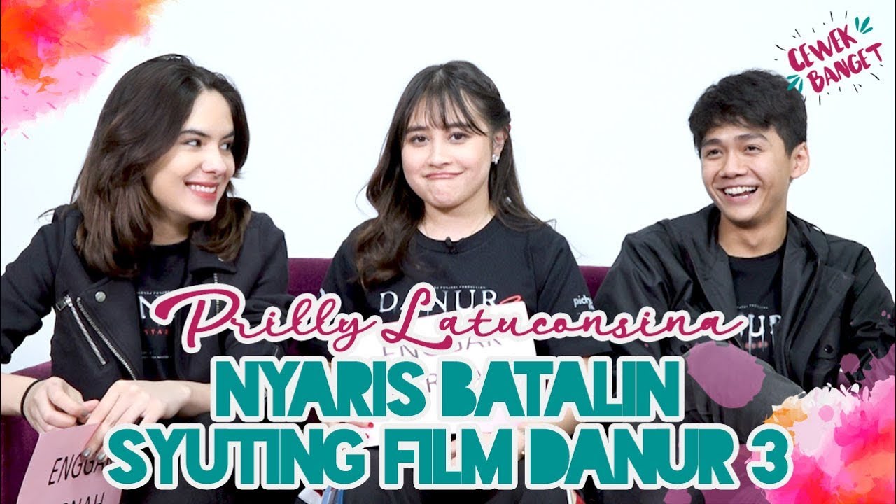 PRILLY LATUCONSINA NYARIS BATALIN SYUTING FILM DANUR 3