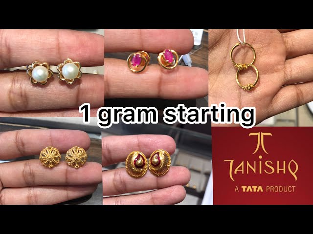 Effortless Elegance Charming 18K Gold Diamond Earrings | PC Chandra  Jewellers