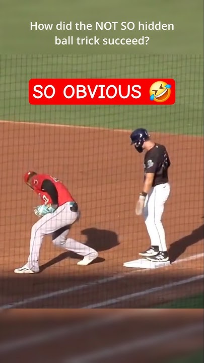 NOT SO Hidden Ball Trick - YouTube