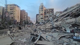 Destruction after Israeli strikes on south Beirut | AFP