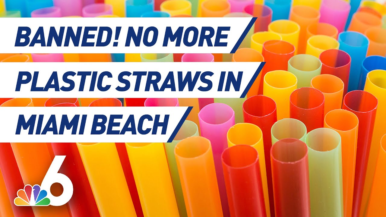 Why Did Miami Beach Ban Single-Use Plastic Straws? | NBC 6
