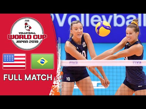 USA 🆚 Brazil - Full Match | Women’s Volleyball World Cup 2019