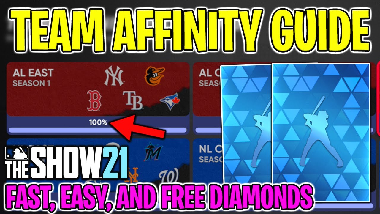 Fastest and Easiest Way to Complete Team Affinity in MLB The Show 21