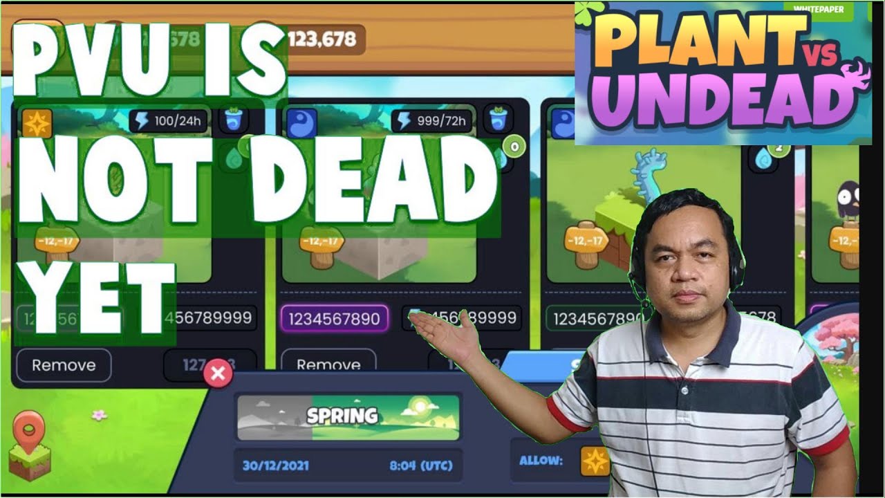 Plant vs Undead : Farm 3.0 and PVP Updates (PVU not dead yet, Play to Earn Tagalog)
