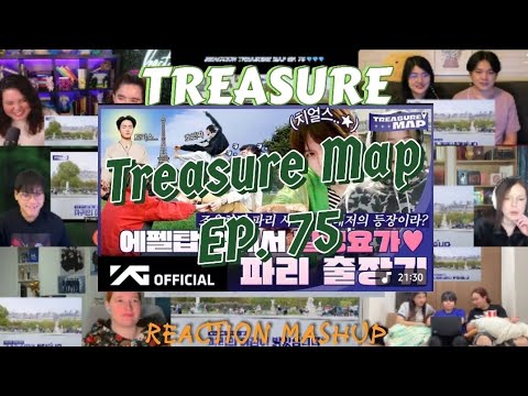 [TREASURE MAP] EP.75 🧘‍♂️ 에펠탑 앞에서 힐링요가 🇫🇷 파리 출장기 | Reaction Mashup