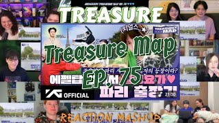 [TREASURE MAP] EP.75 🧘‍♂️ 에펠탑 앞에서 힐링요가 🇫🇷 파리 출장기 | Reaction Mashup