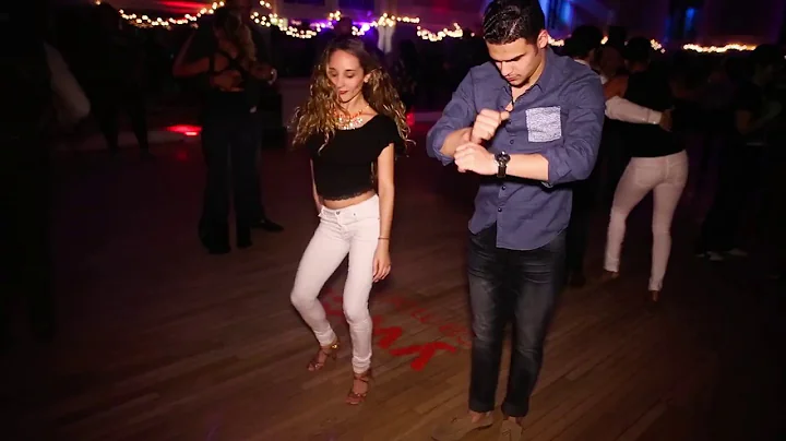 Julin de las Nieves & Denisse Cambria social danci...