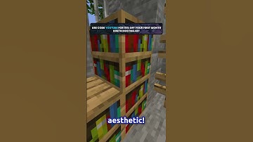 How to craft the Bookshelf!