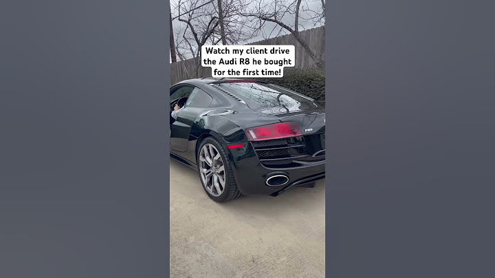 It’s a beautiful 2010 Audi R8 V10 Quattro with a gated 6speed manual transmission! #r8 #audi #6speed