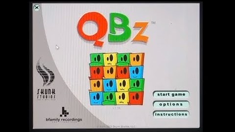 Qbeez game 10 Levels perfect completed in the UK 