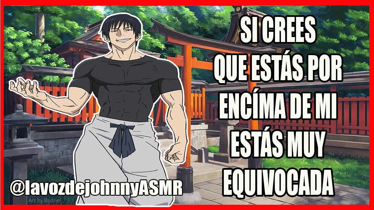 CITA CON TOJI FUSHIGURO 🥵🥵❤【ASMR/ROLEPLAY】 #asmr  #jujutsukaisen