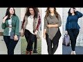 ROPA DE MODA PARA GORDITAS OTOÑO INVIERNO 2017 2018/ Plus Size Fall Winter Outfit Lookbook