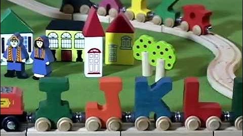 ABC Alphabet Train Music Video Song | Children Learn Letters Phonics | James Coffey