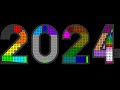 Happy new year 2024  marble race in algodoo