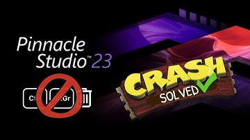 Pinnacle Studio 23 Solved