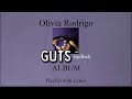 Olivia rodrigo guts spilled album with lyrics