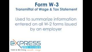 Form W-3