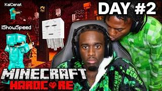 MINECRAFT HARDCORE ALL BOSSES DAY 6🍄🔨🧟‍♂️ft. KaiCenat