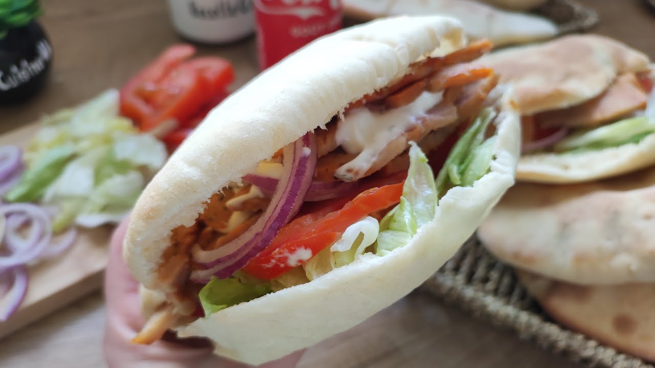 Pain kebab maison facile à réaliser #kebab - YouTube