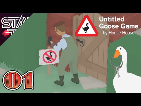 Untitled Goose Game - Part 1 | Such A Silly Game!