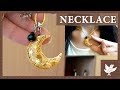 DIY GLITTER NECKLACE || Polymer Clay Tutorial