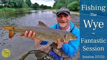Fishing The River Wye - Barbel & Chub On The Stick Float - Fantastic Session - 2/7/22 (Video 330)