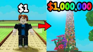 Noob to Pro in Build A Beehive! | Unlocked All Rare Bees + Built The Tallest Beehive!