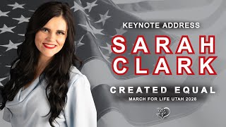 March for Life Utah | SARAH CLARK (Full Speech)