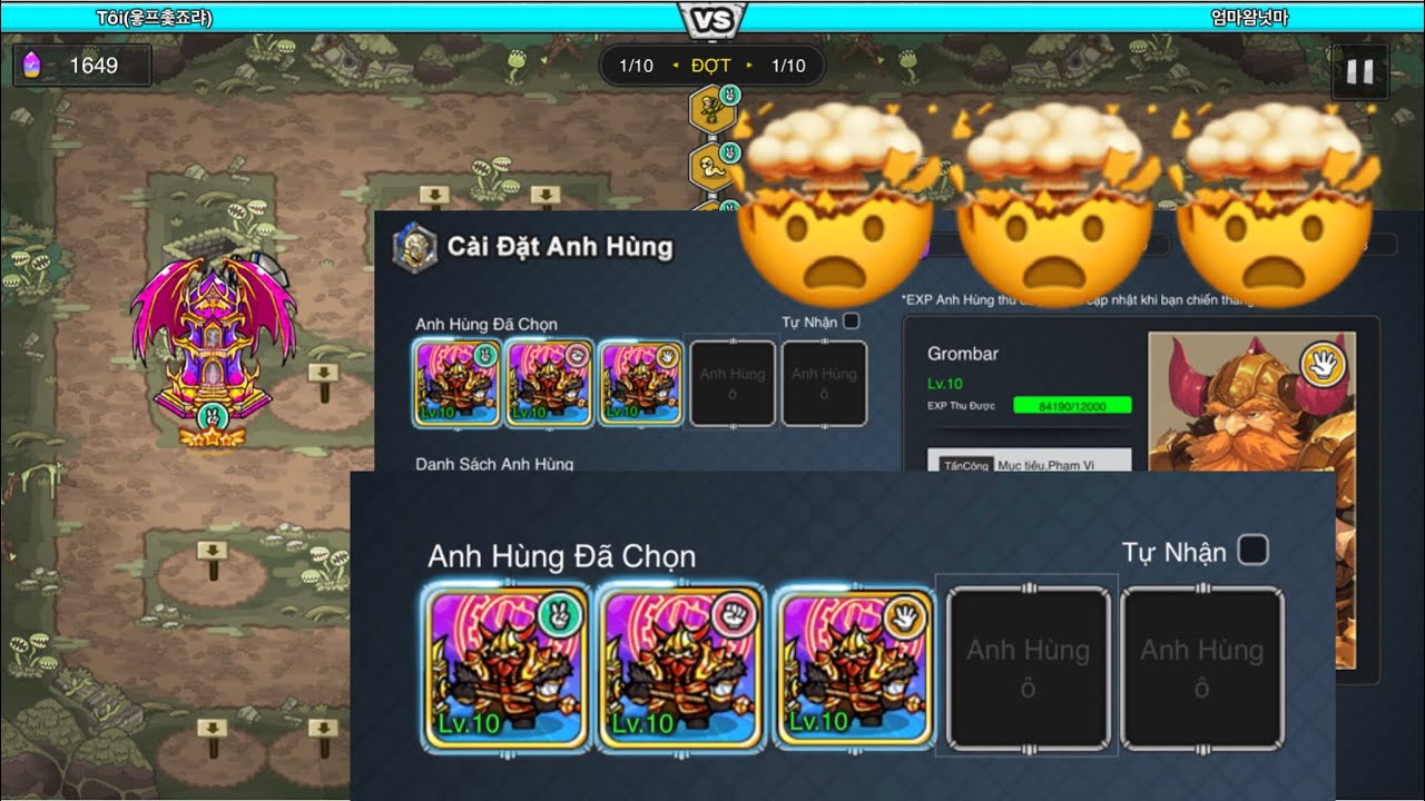 Cách để có full tháp lv5 ??? | Gold Tower Defence | DUYELDORA