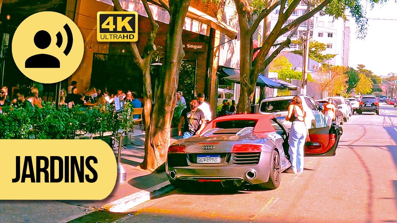 Dirigindo nos Jardins num dia quente e com parada para sorvete! (com narração) #189