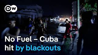 Rare protests erupt in Cuba as blackouts deepen and US aid offer adds political pressure | DW News