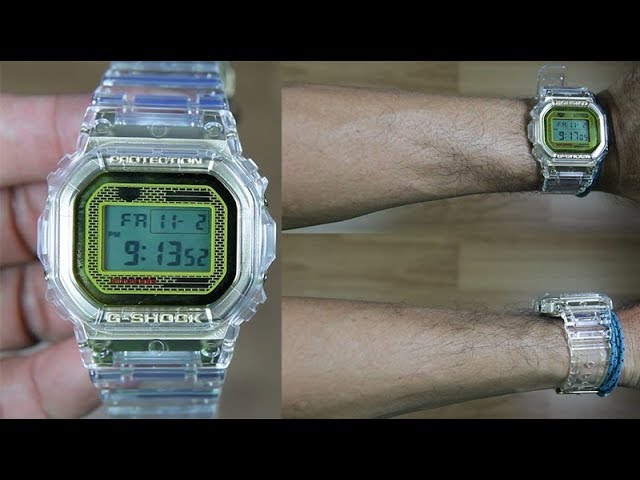 Casio G-Shock DW-5035E-7 5th Anniversary GLACIER GOLD - UNBOXING