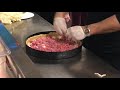 Making Pizzeria Uno's Sausage Deep Dish