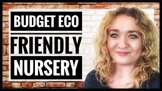 Budget eco friendly nursery tour - upcycled nursery furniture - DIY Baby wardrobe closet