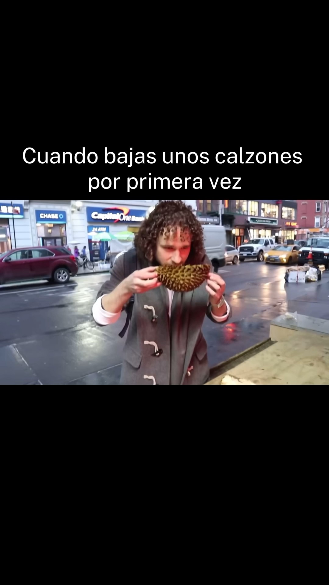 Cuando bajas unos calzoncillos por primera vez ?? (meme hecho por fans)