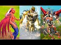 Fortnite Built-In GLIDERS, but with Other Skins: by Iron Man, Thor, Storm, Dr.Doom, Cap.Marvel, Mave