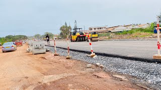 Progress Of Work On The 8KM Sekondi To Takoradi Road Dualization Construction -April 2024 Update