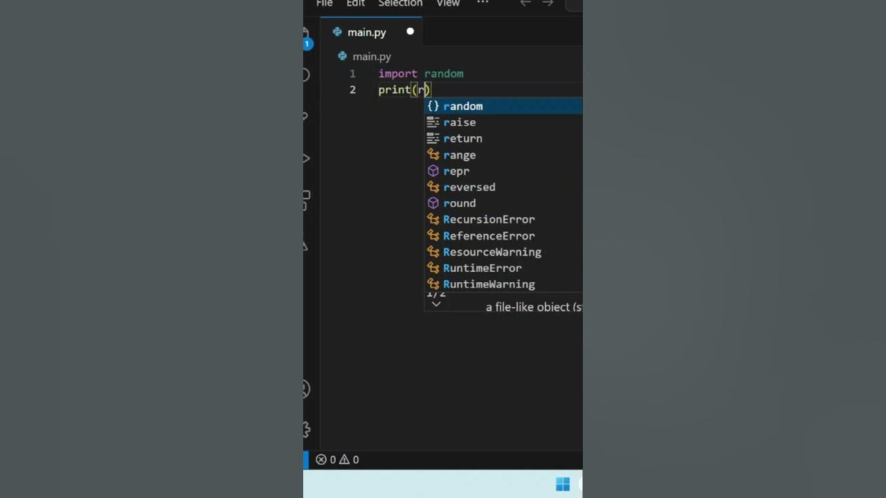 Generate Random OTP Using Python 🔐🐍 | Simple Code #Shorts | ICNT Coding ...