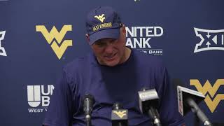 WVU head football coach Rich Rodriguez Post Game UCF 2025
