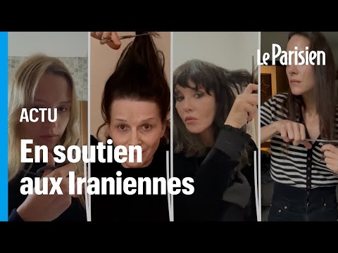 Juliette Binoche, Marion Cotillard, Angèle… elles se coupent les cheveux en soutien aux Iraniennes